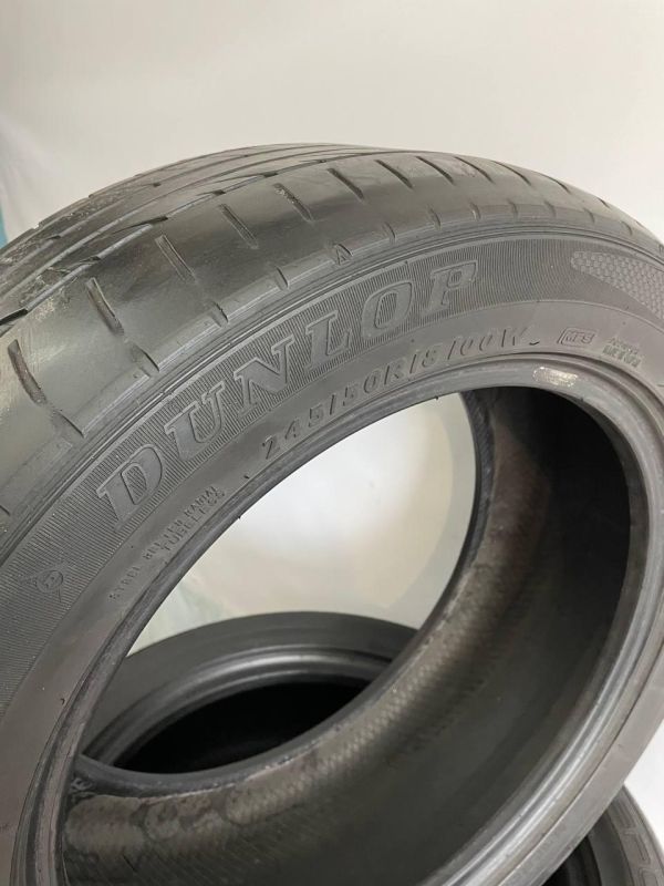 Шини пара Dunlop 245/50 r18 зима Гума