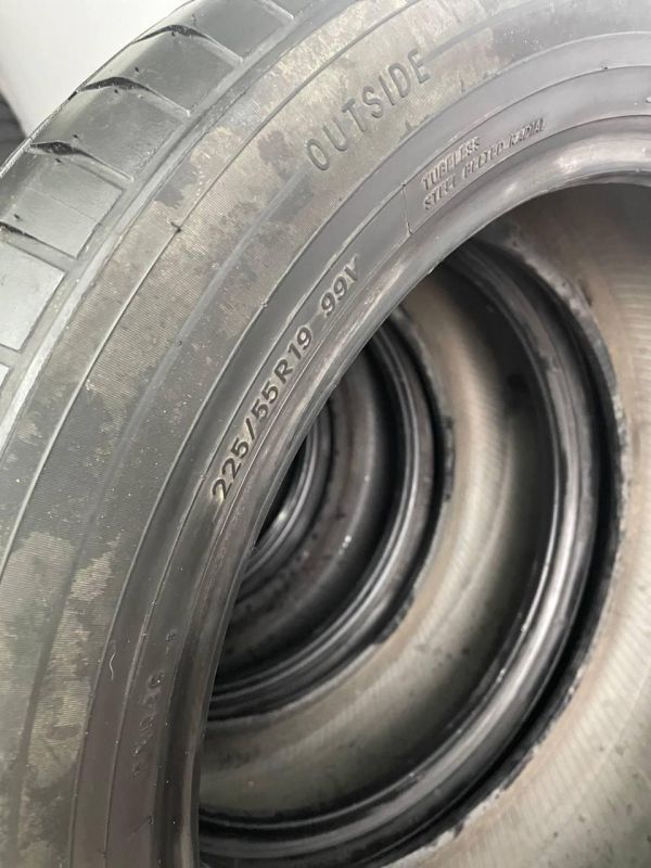 Шини Комплект Toyo 225/55 r19 Літо Гума