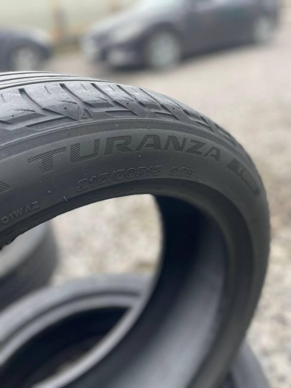 Шини Пара Bridgestone Turanza 215/50 r18 Літо Гума