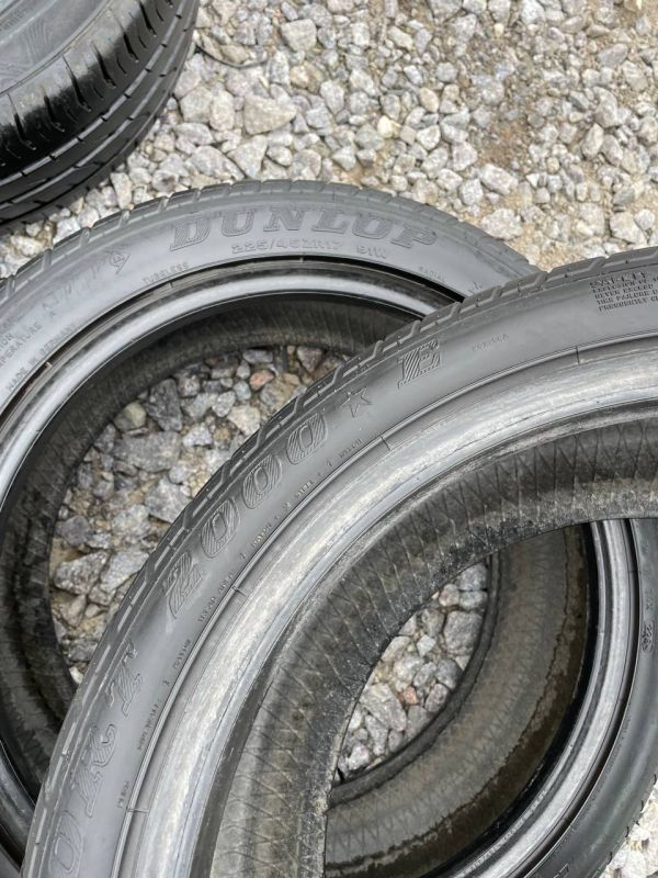 Шини Пара Dunlop 225/45 r17 run flat Літо гума