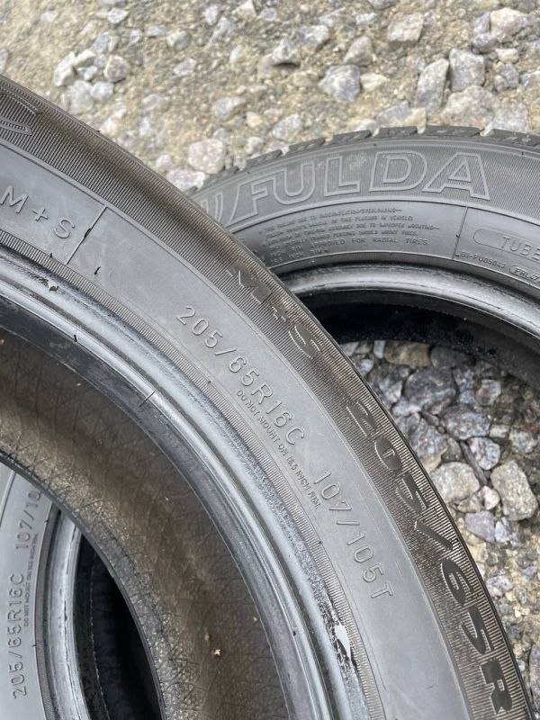 Шини Пара Fulda 205/65 r16c літо гума