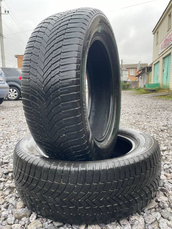 Шини пара Bridgestone 225/60 r18 зима Гума
