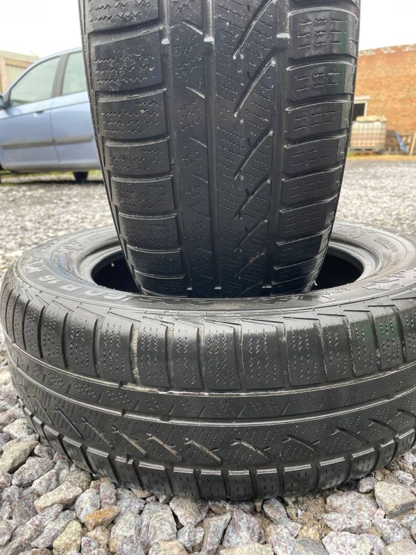 Шини пара Continental 205/60 r16 зима Гума
