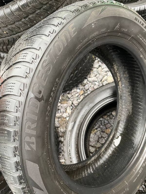 Шини пара Bridgestone 205/55 r16 зима Гума