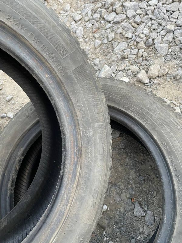 Шини пара Hankook 195/55 r15 зима Гума