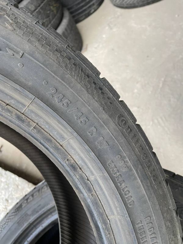 Шини пара Continental 245/45 r17 зима Гума