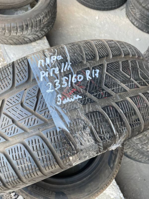 Шини пара Pirelli 235/60 r17 зима Гума