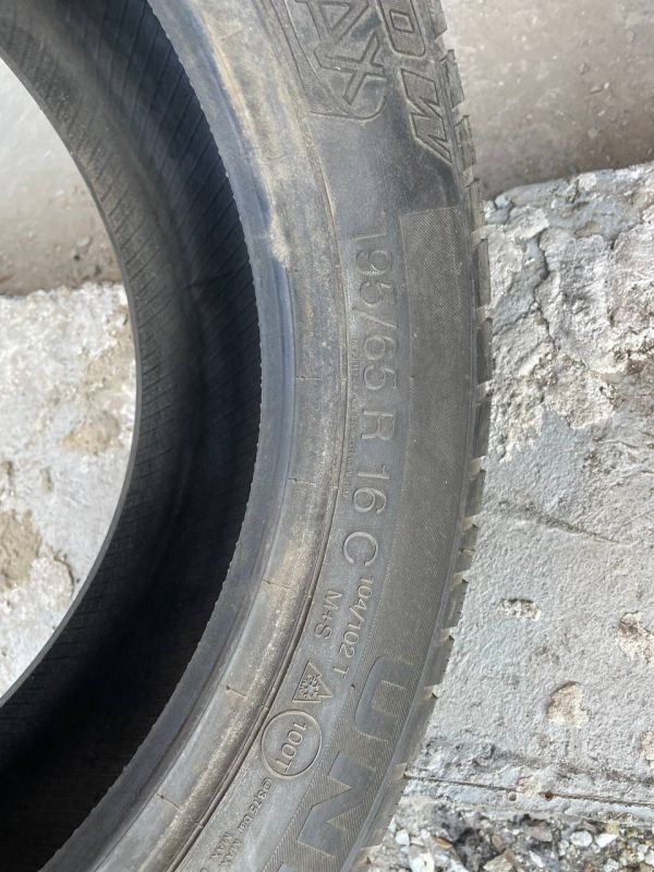 Шини пара Uniroyal 195/65 r16 c зима Гума