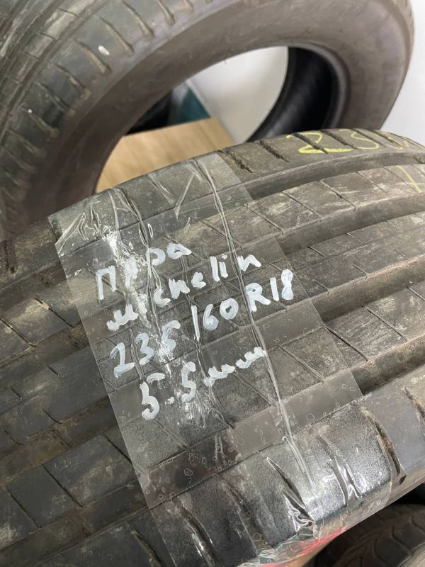 Шини Пара Michelin 235/60 r18 літо Гума