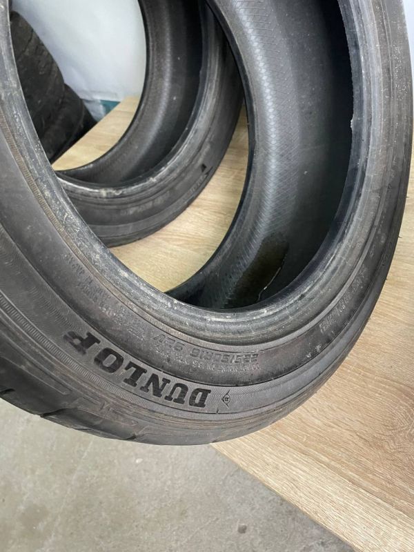 Шини пара Dunlop 225/50 r16 літо Гума