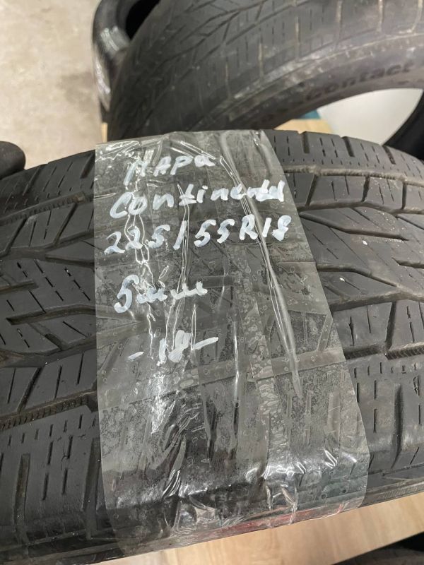Шини пара Continental 225/55 r18 літо Гума