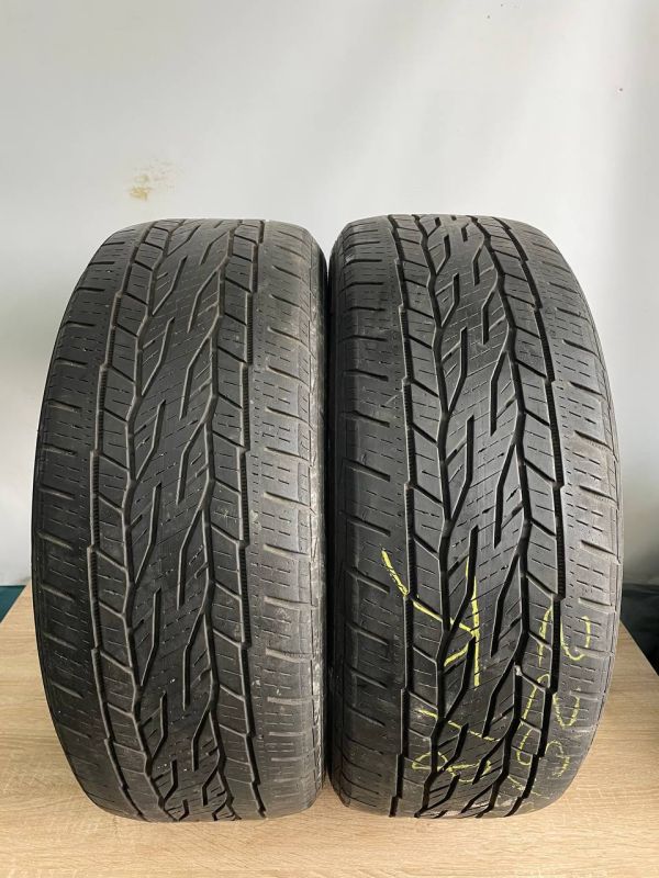 Шини пара Continental 225/55 r18 літо Гума