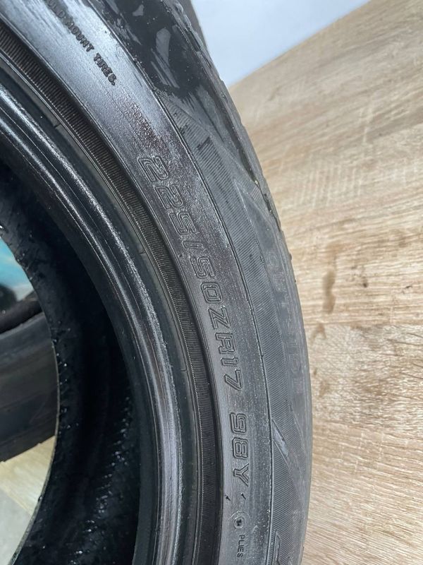 Шини пара Falken 225/50 r17 літо Гума