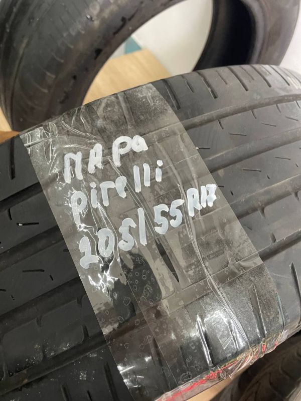 Шини пара Pirelli 205/55 r17 літо Гума
