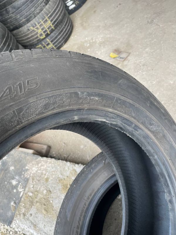 Шини пара Hankook 225/60 r17 літо Гума