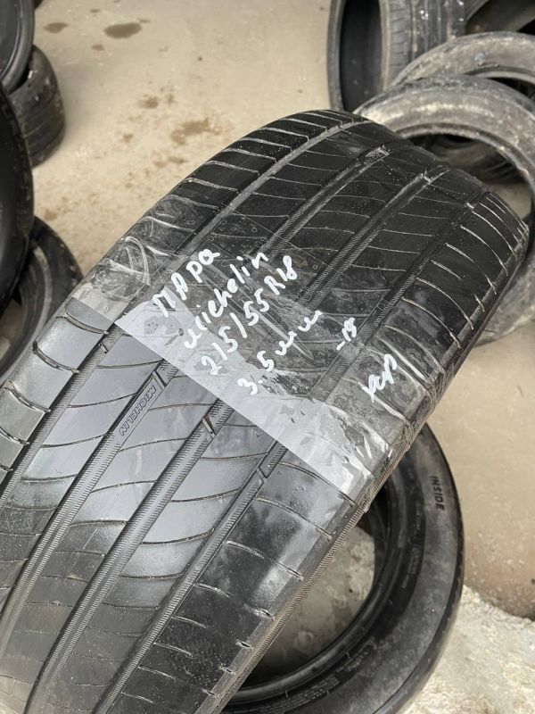 Шини пара Michelin 215/55 r18 літо Гума