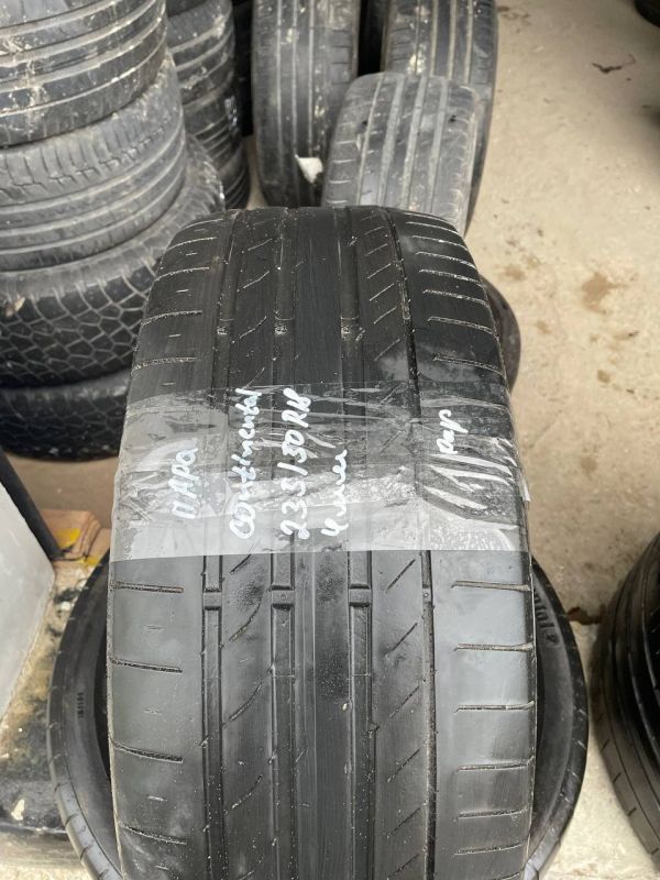 Шини пара Continental 235/50 r18 літо Гума