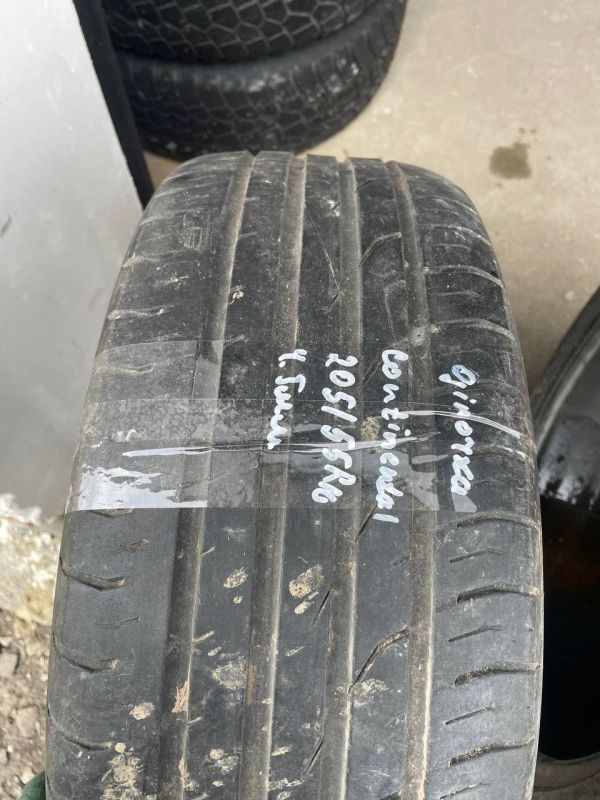 Шини розпаровка Continental 205/55 r16 літо Гума