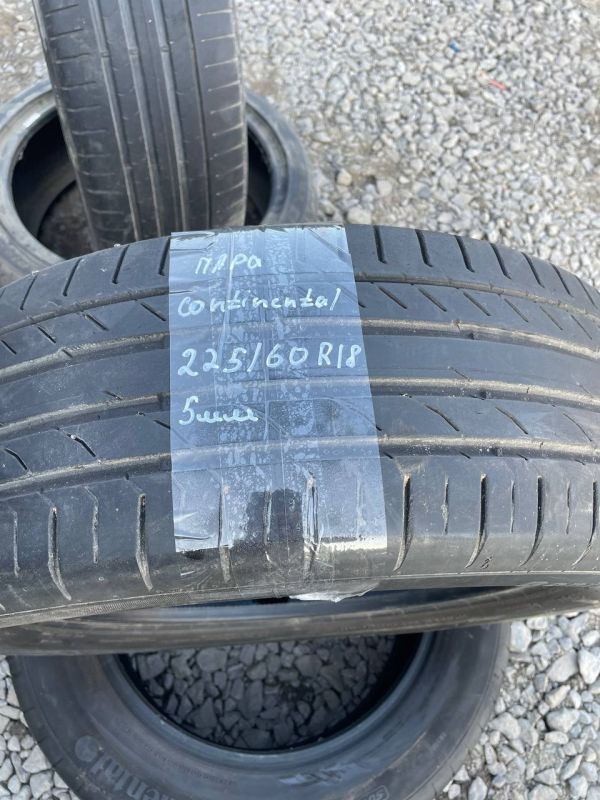 Шини пара Continental 225/60 r18 літо Гума