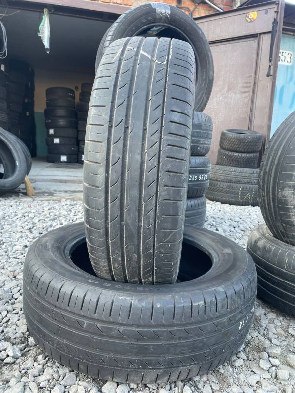 Шини пара Continental 225/60 r18 літо Гума