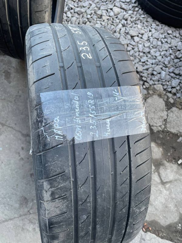 Шини пара Continental 235/55 r19 літо Гума