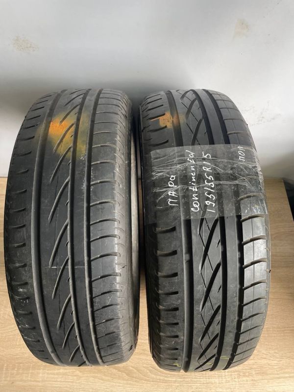 Шини пара Continental 195/55 r15 літо Гума