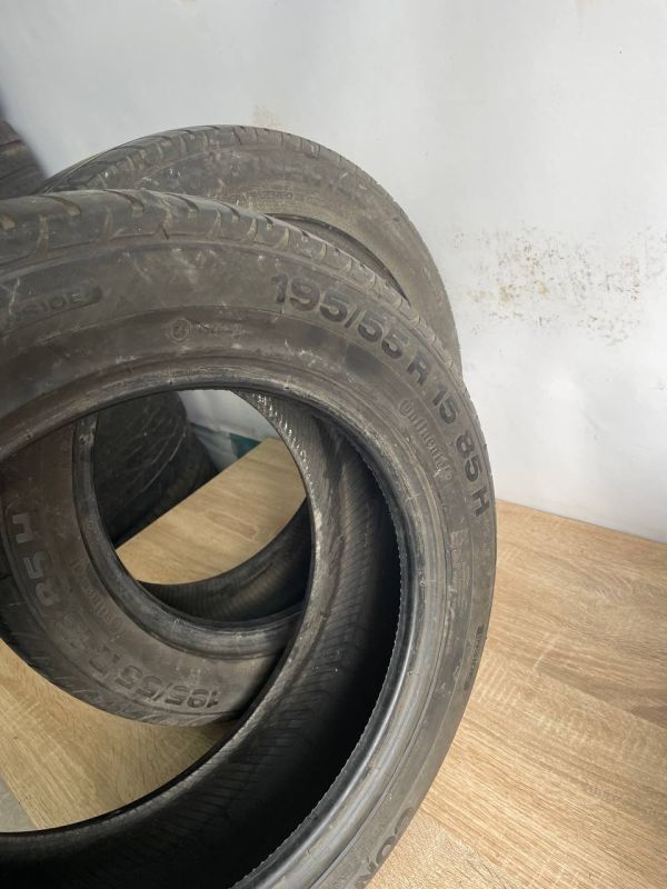 Шини пара Continental 195/55 r15 літо Гума