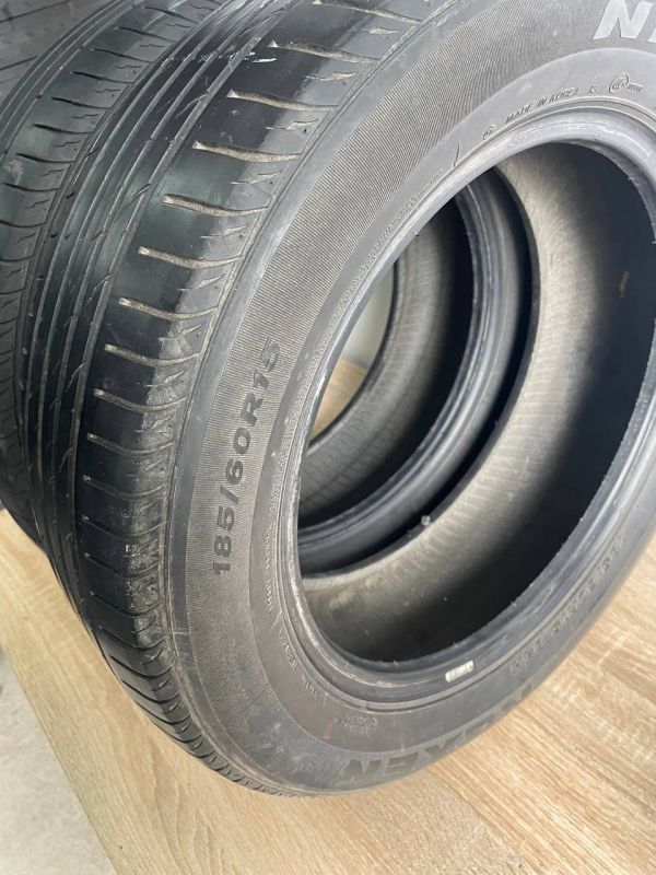 Шини пара Nexen 185/60 r15 літо Гума