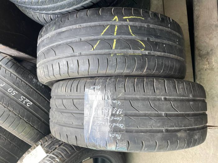 Шини пара Continental 195/55 r15 літо Гума