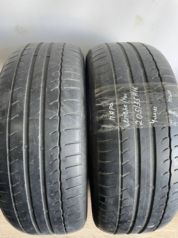 Шини пара Michelin 205/55 r16 літо Гума