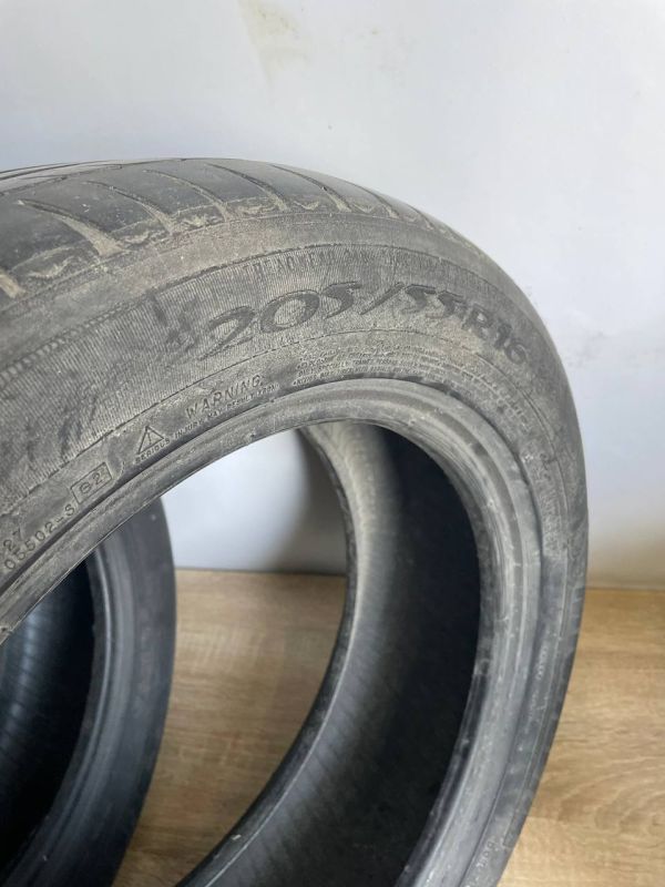 Шини пара Michelin 205/55 r16 літо Гума