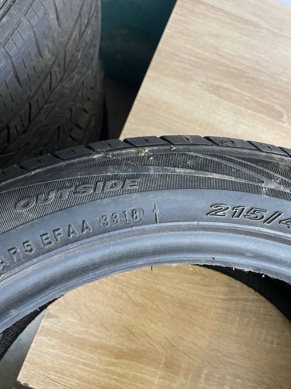 Шини пара Nexen 215/45 r16 літо Гума