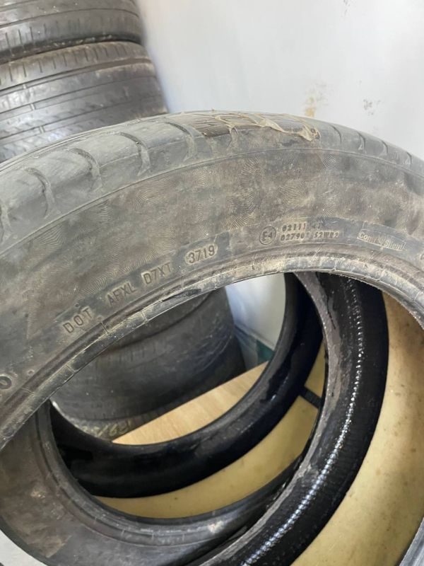 Шини пара Continental 265/45 r21 літо Гума