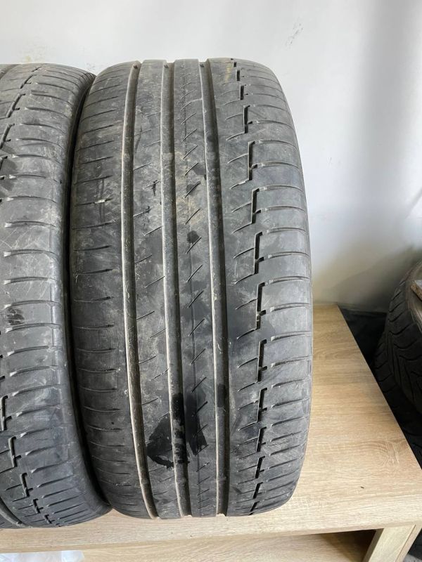 Шини пара Continental 265/45 r21 літо Гума