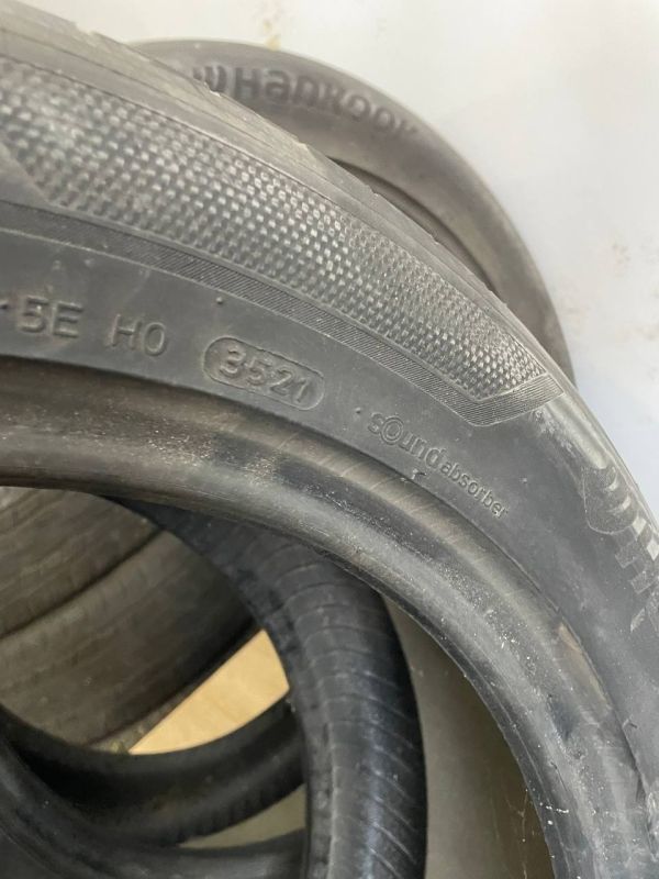 Шини пара Hankook 255/45 r19 літо Гума