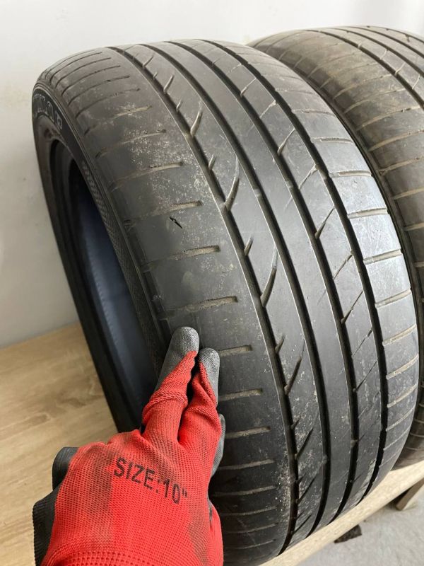 Шини пара Dunlop 245/50 r18 літо Гума