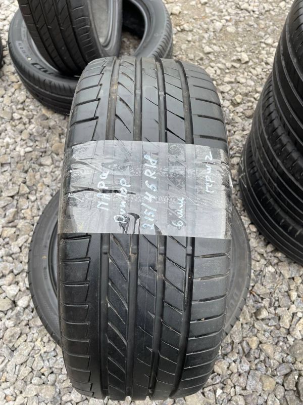 Шини пара Dunlop 215/45 r18  літо Гума