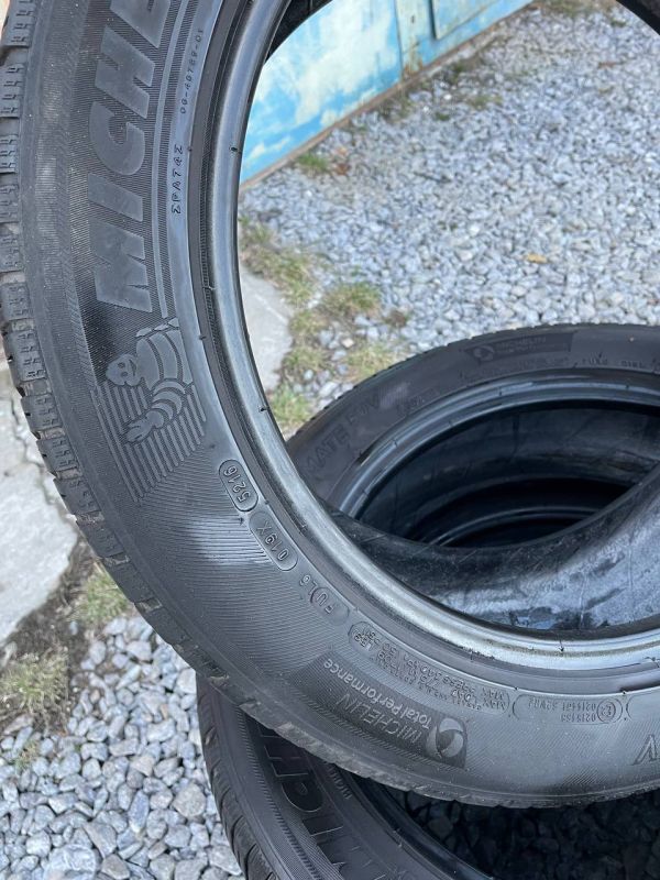 Шини комплект Michelin 215/55 r18 літо Гума