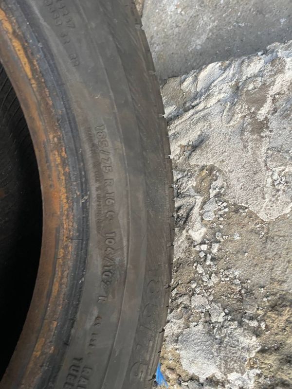 Комплект пара Barum 185/75 r16c літо Гума