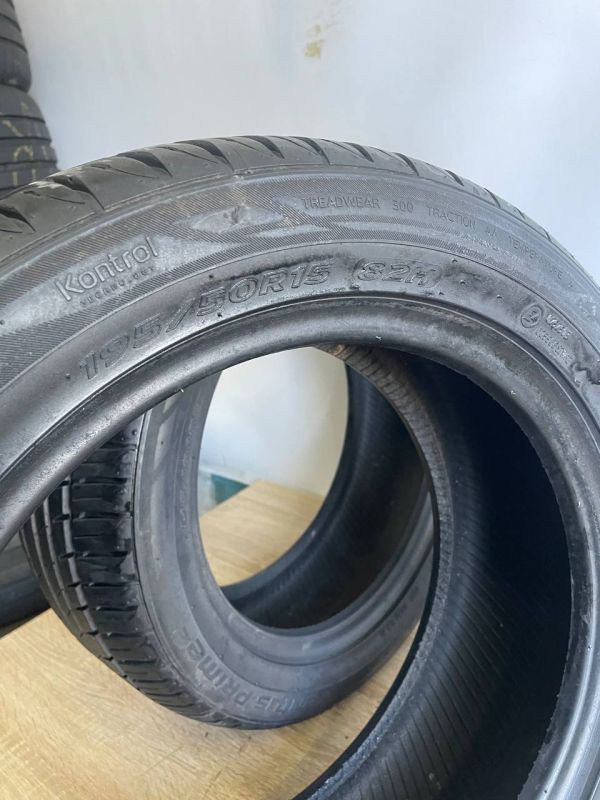 Шини пара Hankook 195/50 r15 літо Гума