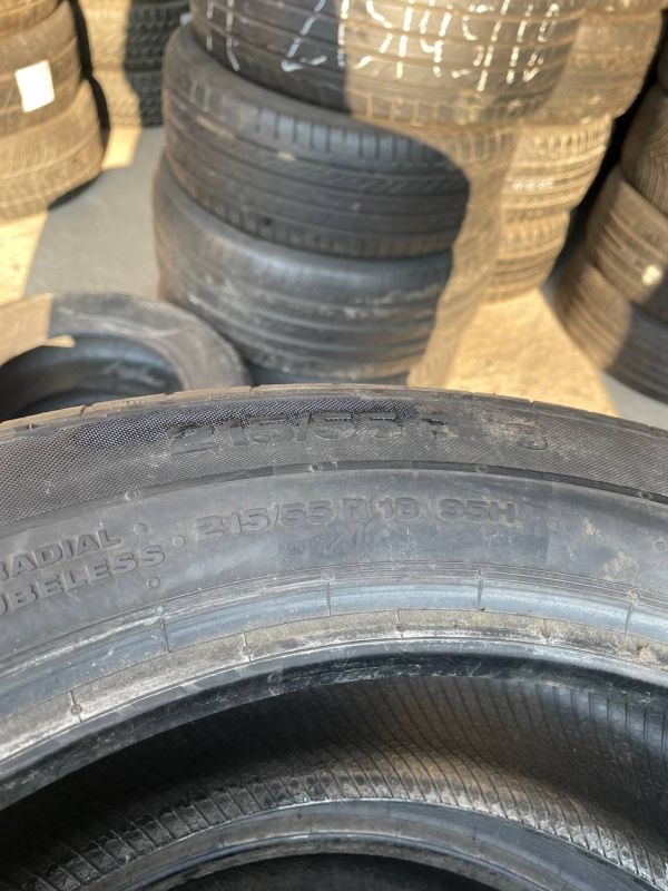 Шини комплект Continental 215/55 r18 літо Гума