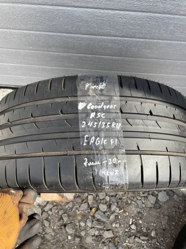 Шина розпаровка 245/35 r18 Goodyear rsc eagle f1