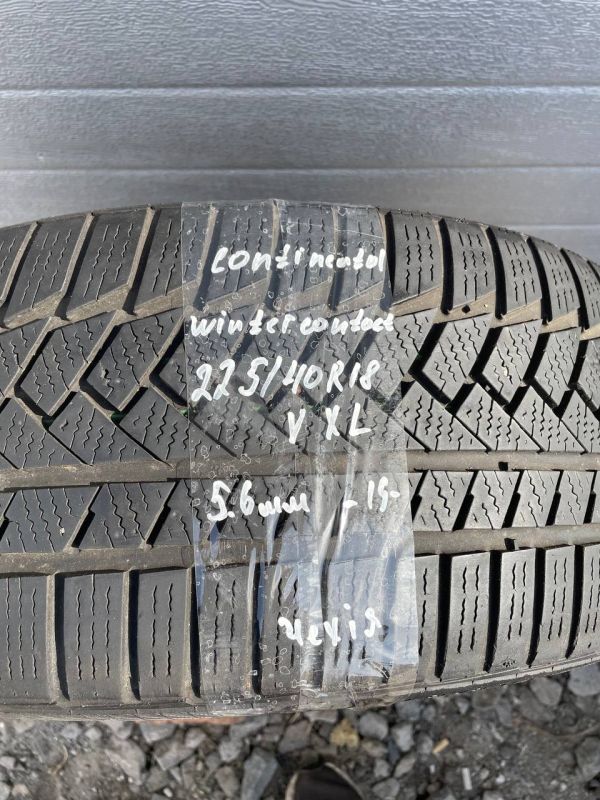 Шина розпаровка Continental 225/40 r18 winter contact