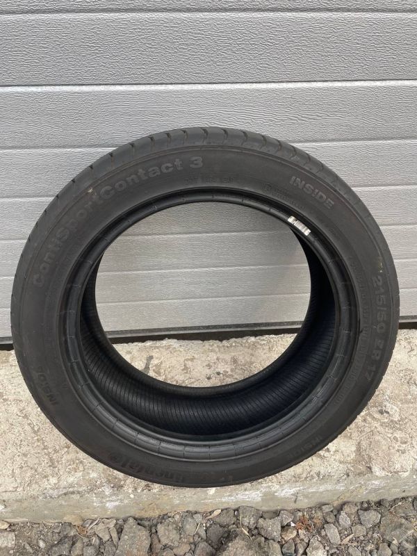 Шина розпаровка Continental contisport contact 3 215/50 r17