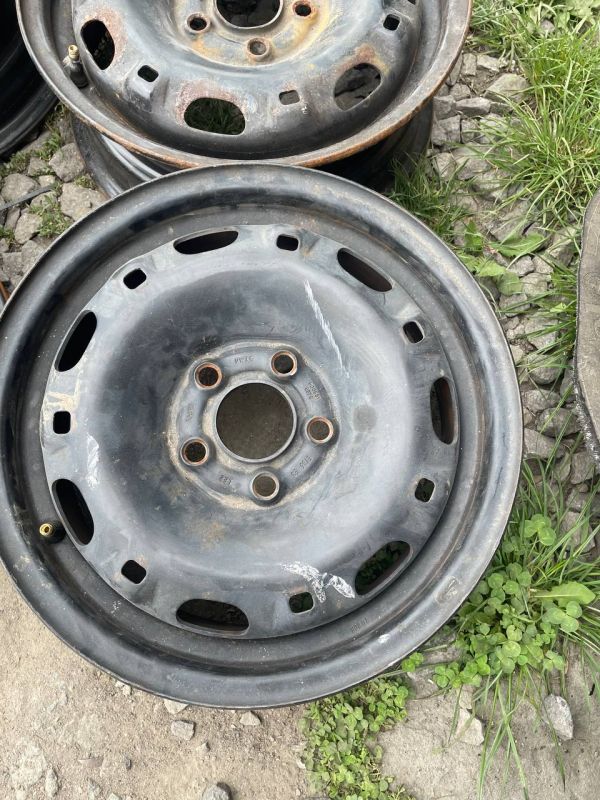 Диски комплект метал 5х112 r14 wag