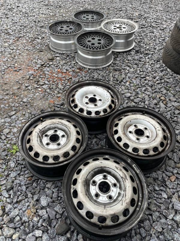 Диски металеві комплект 5х112 r15 Wag Volkswagen caddy