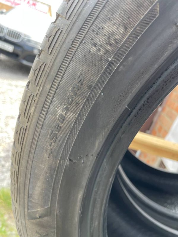 Шини пара Hankook 255/45 r20 всесезон резина