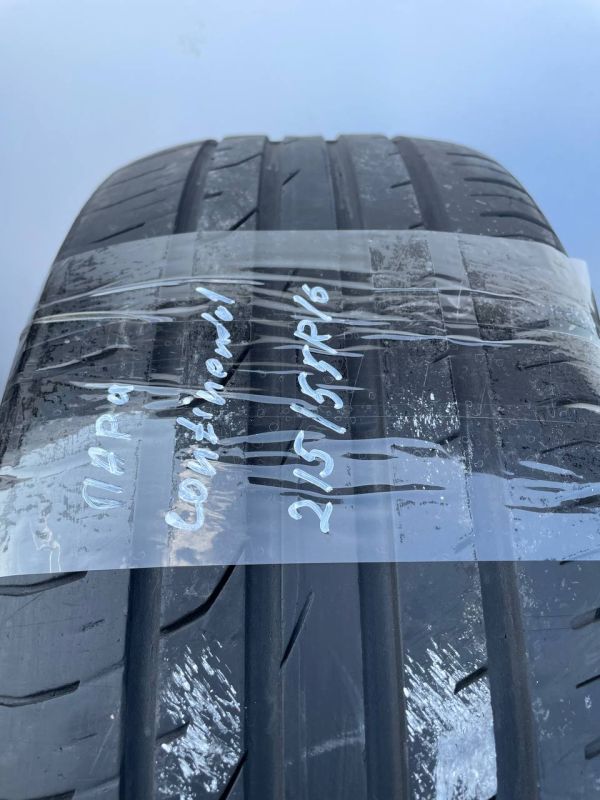Шини пара Continental 215/55 r16 літо резина