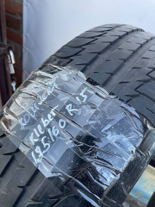 Шини комплект Kleber 195/60 r15 літо резина