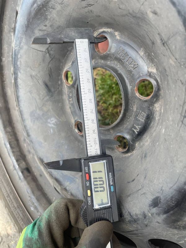 Диск металевий запаска GM 5x110 r16